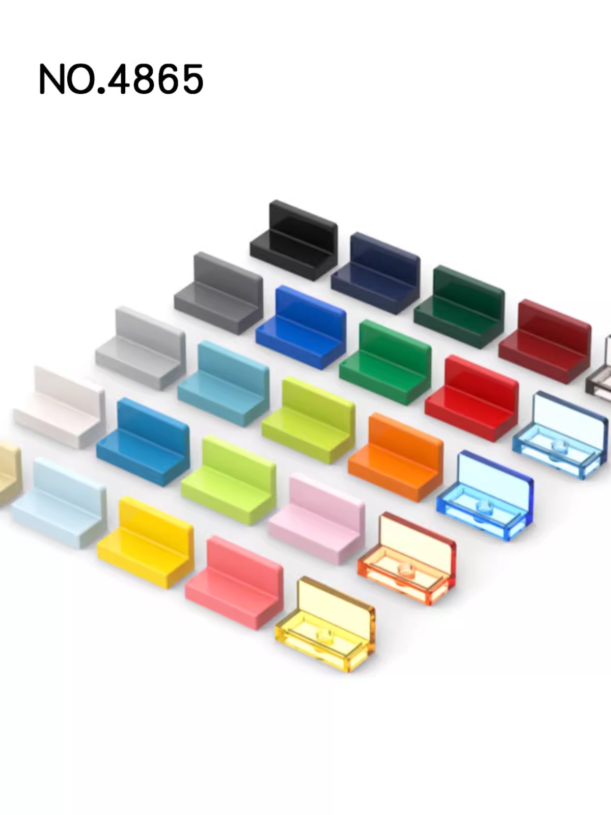 Lego Minifigure Holder - 20pcs MOC Parts 4865 30010 Panel