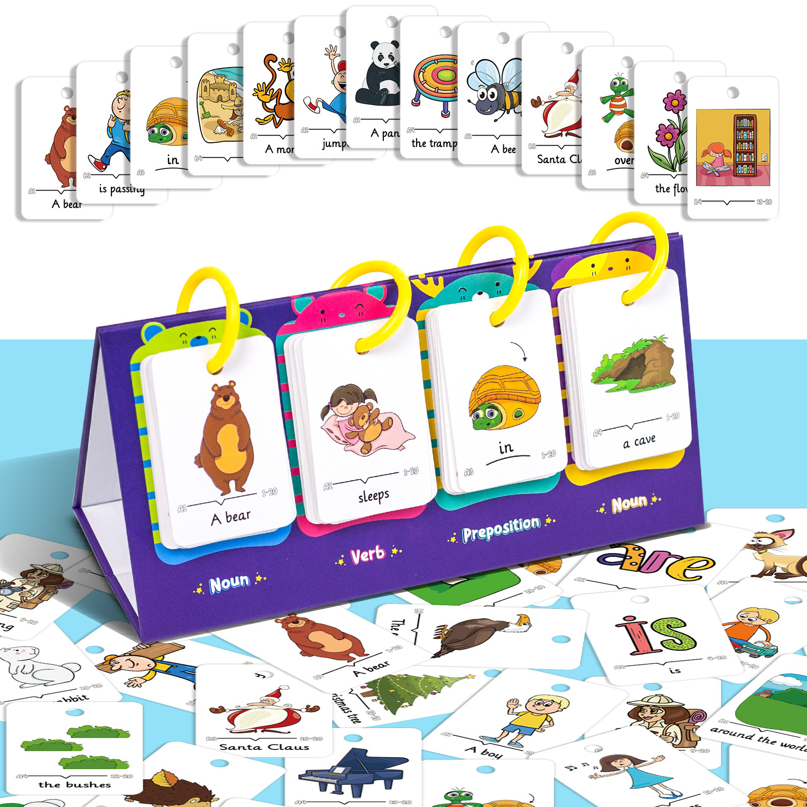 80Pcs Table Model Visual Word  - Graded Card Display recension och pris
