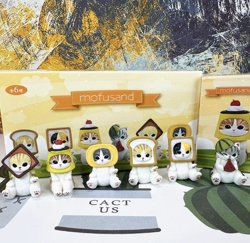 Mofusand Shark Cat Slide Blind - Mystery Box Blind Bag recension och pris