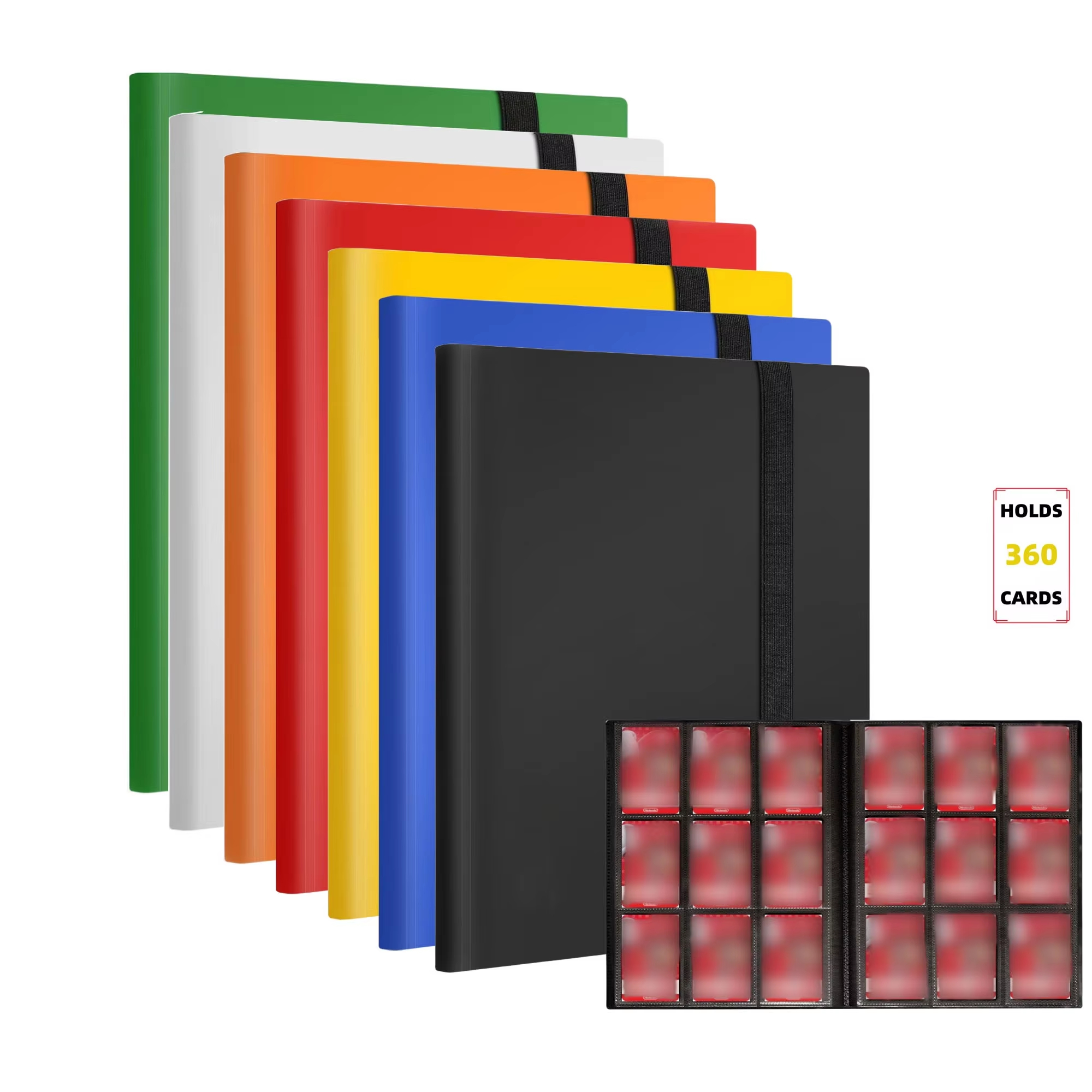 Large-capacity Binder 9 Pocket - Trading Card Binder recension och pris