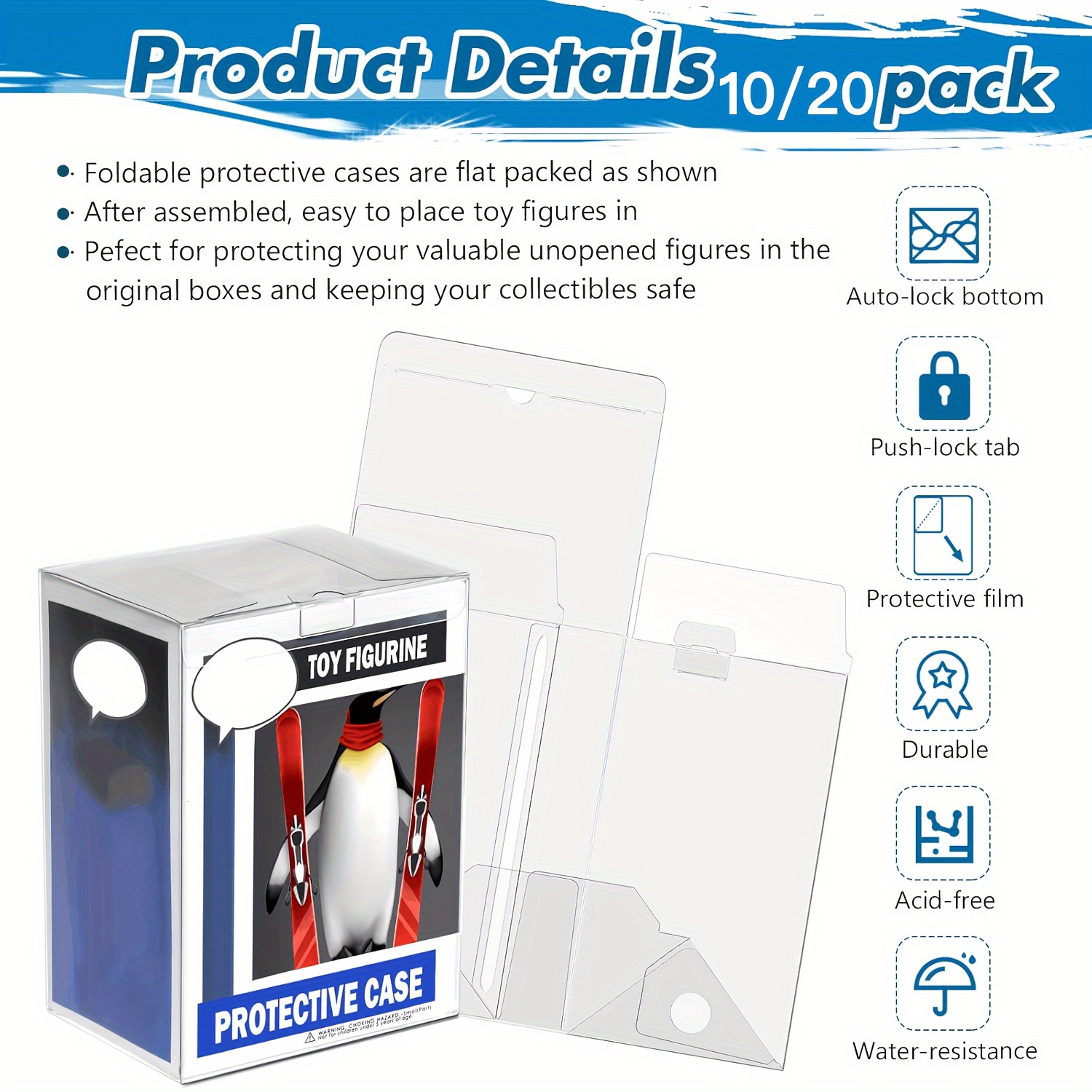 Clear Pop Display Case Compati - Pop Display Shelf recension och pris