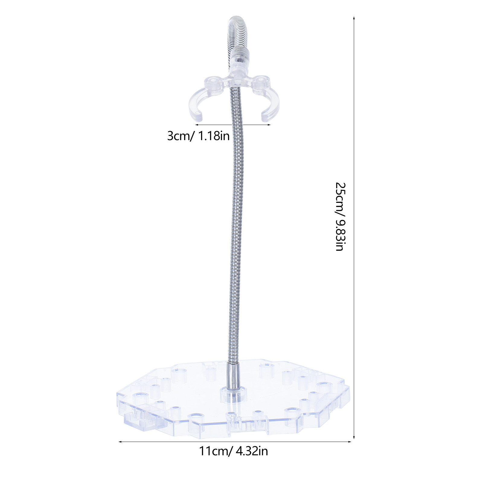 Clear Adjustable Action Figure - Action Figure Stand recension och pris