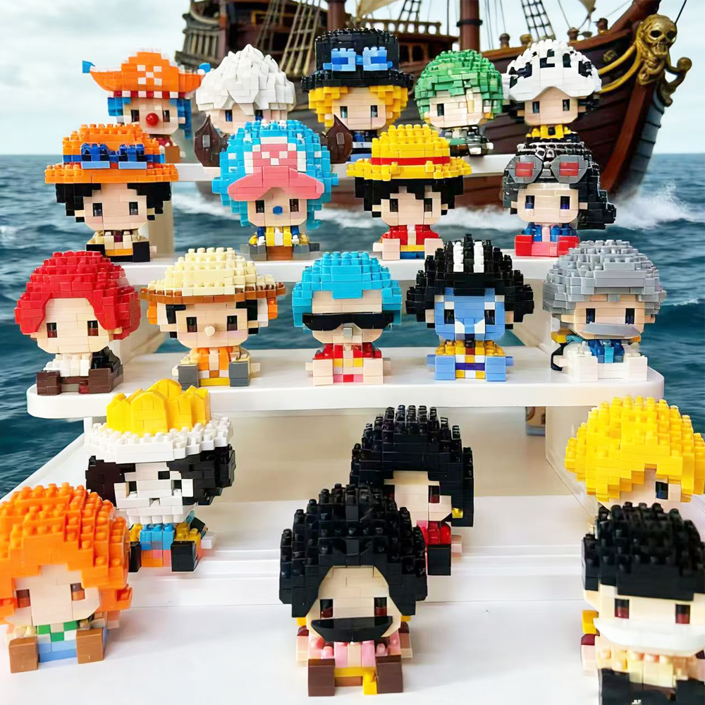 One Piece Anime Sun God Nika L - Building Block Mini recension och pris