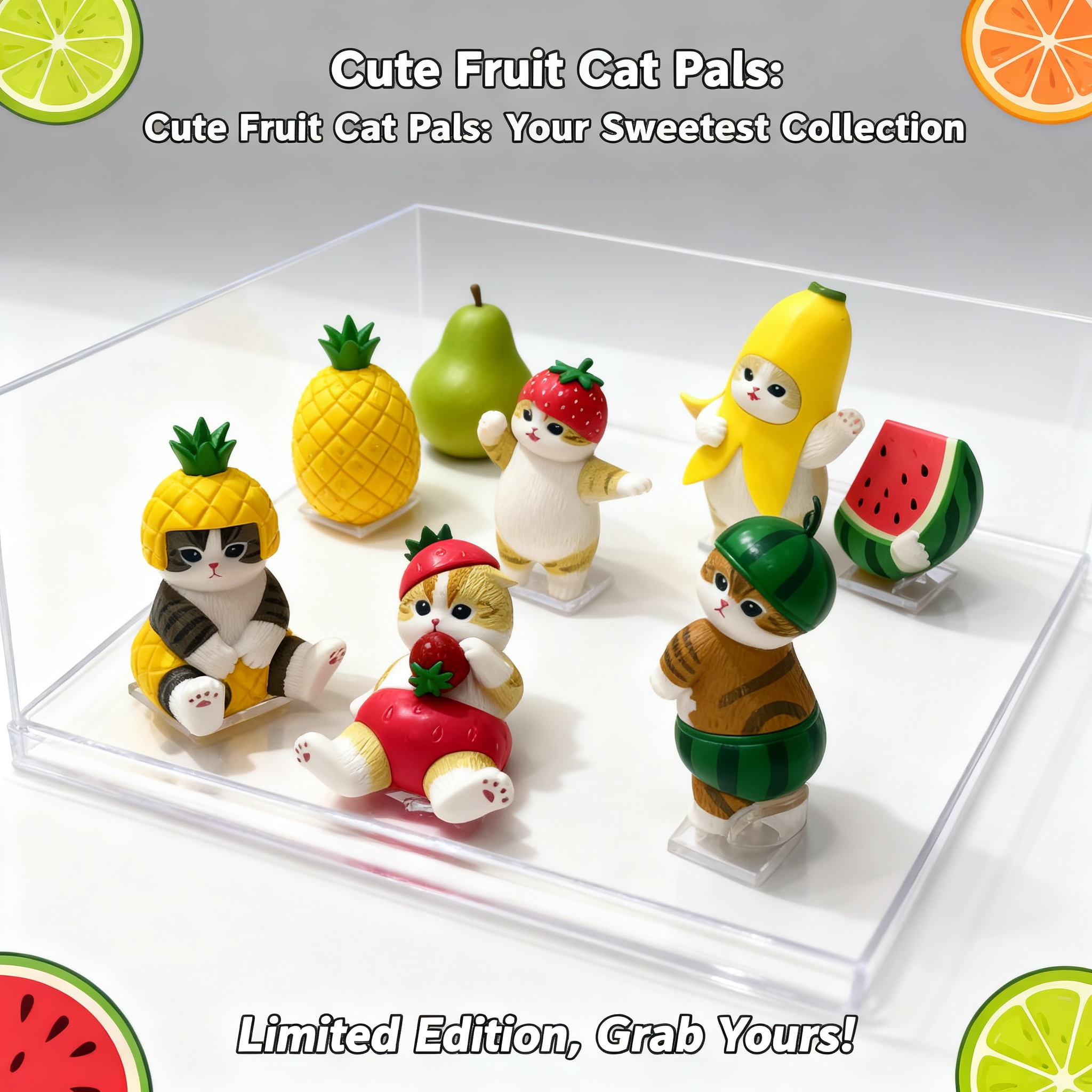 Mofusand Shark Cat Bee Fruit S - Mystery Box Blind Bag recension och pris