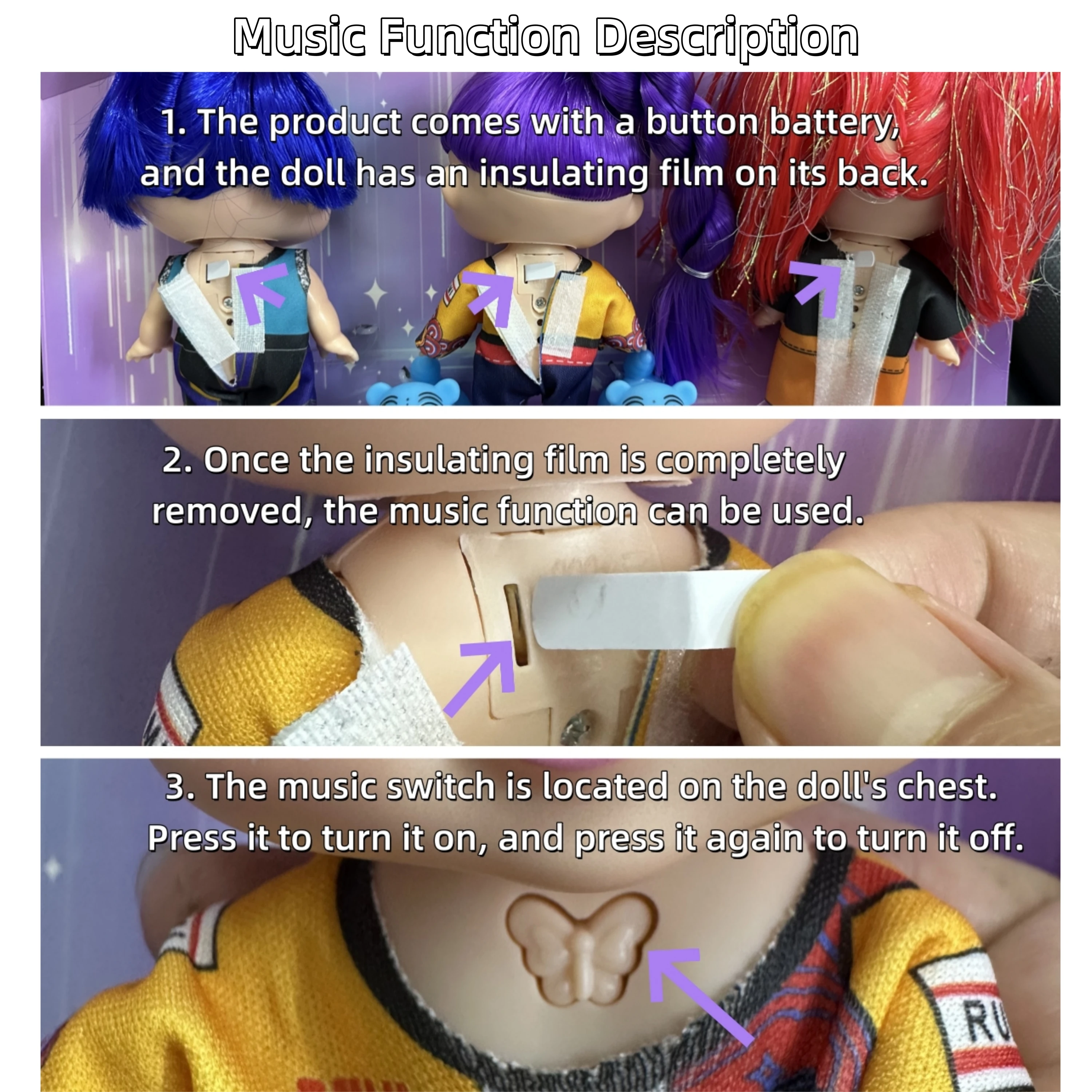 Anime Gilrs Lumi Mila Zoi K-po - Vinyl Figure Blank recension och pris
