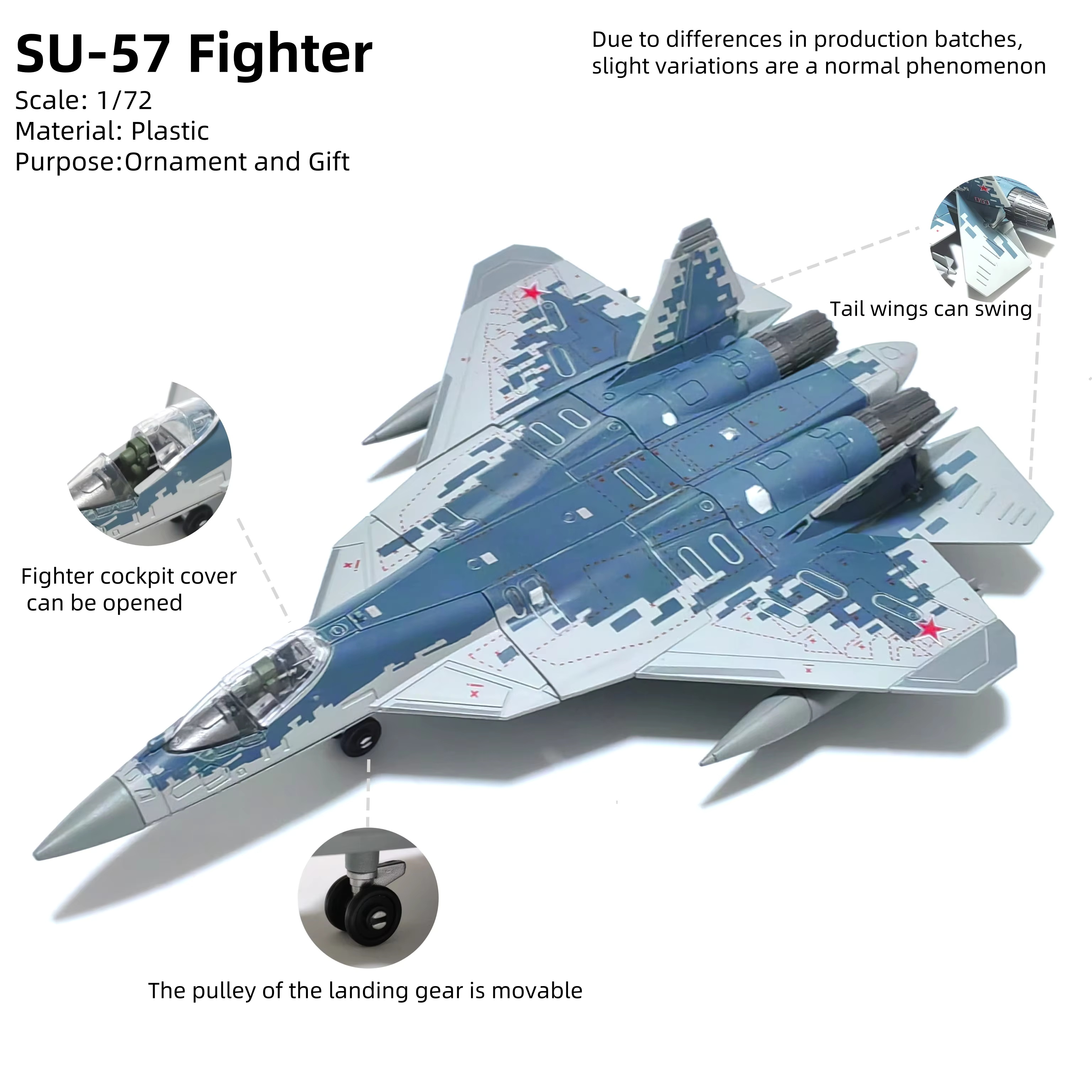 1/72 Scale Aircraft Plastic SU - Model Airplane Plastic recension och pris