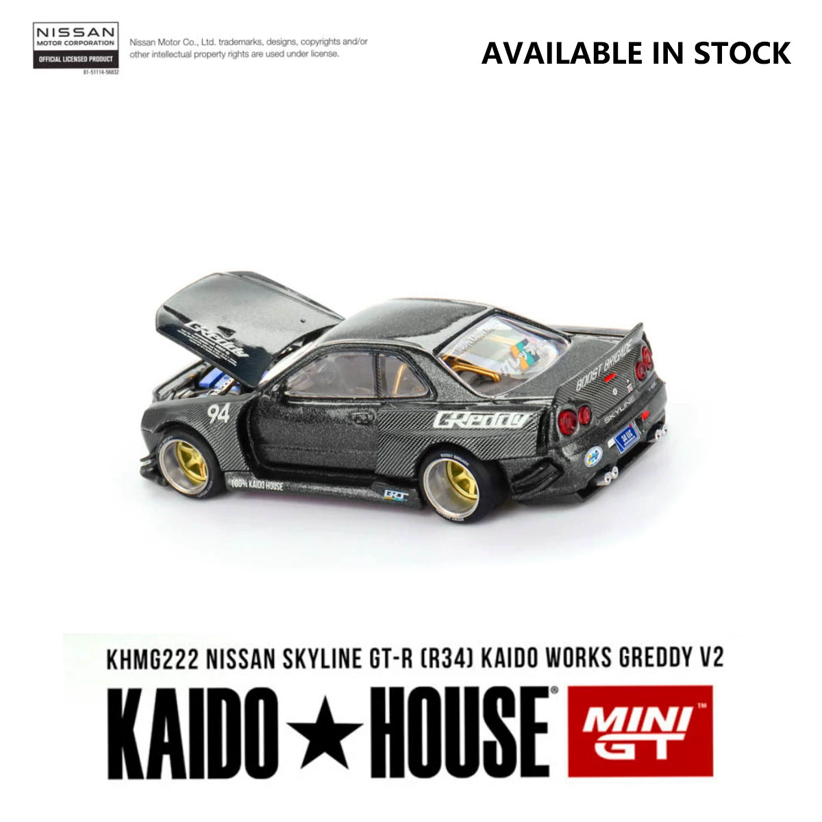 Mini GT x Kaido House 1:64 Nis - Die Cast Car 1 64 recension och pris