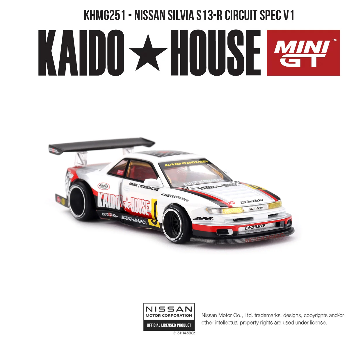 Kaido House 1:64 Nissan Silvia - Die Cast Car 1 64 recension och pris