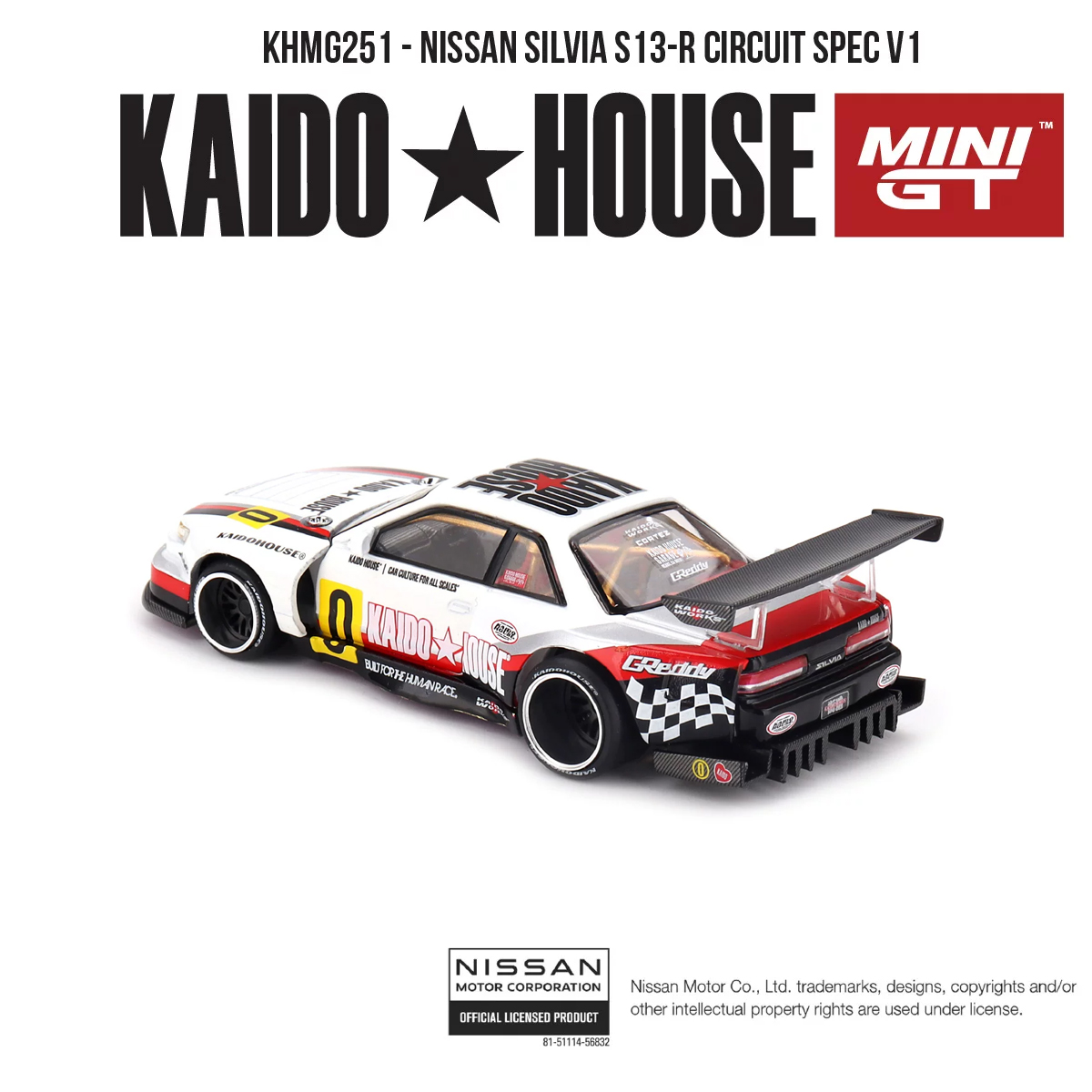 Kaido House 1:64 Nissan Silvia - Die Cast Car 1 64 recension och pris