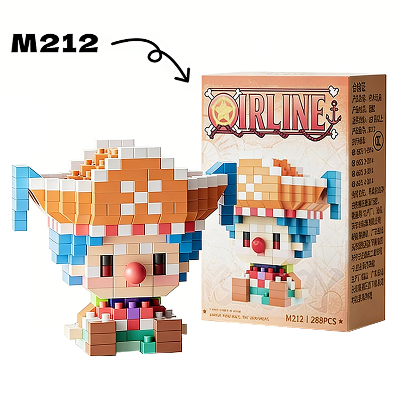 ONE PIECE Sun God Nika Luffy M - Building Block Mini recension och pris