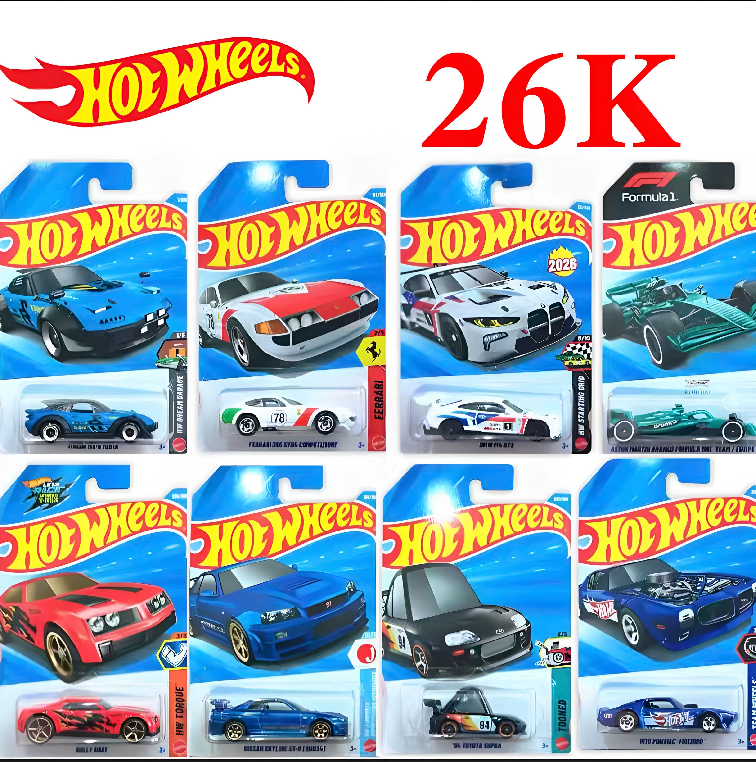 Hot Wheels C4982 2026K Batch 1 - Die Cast Car 1 64 recension och pris
