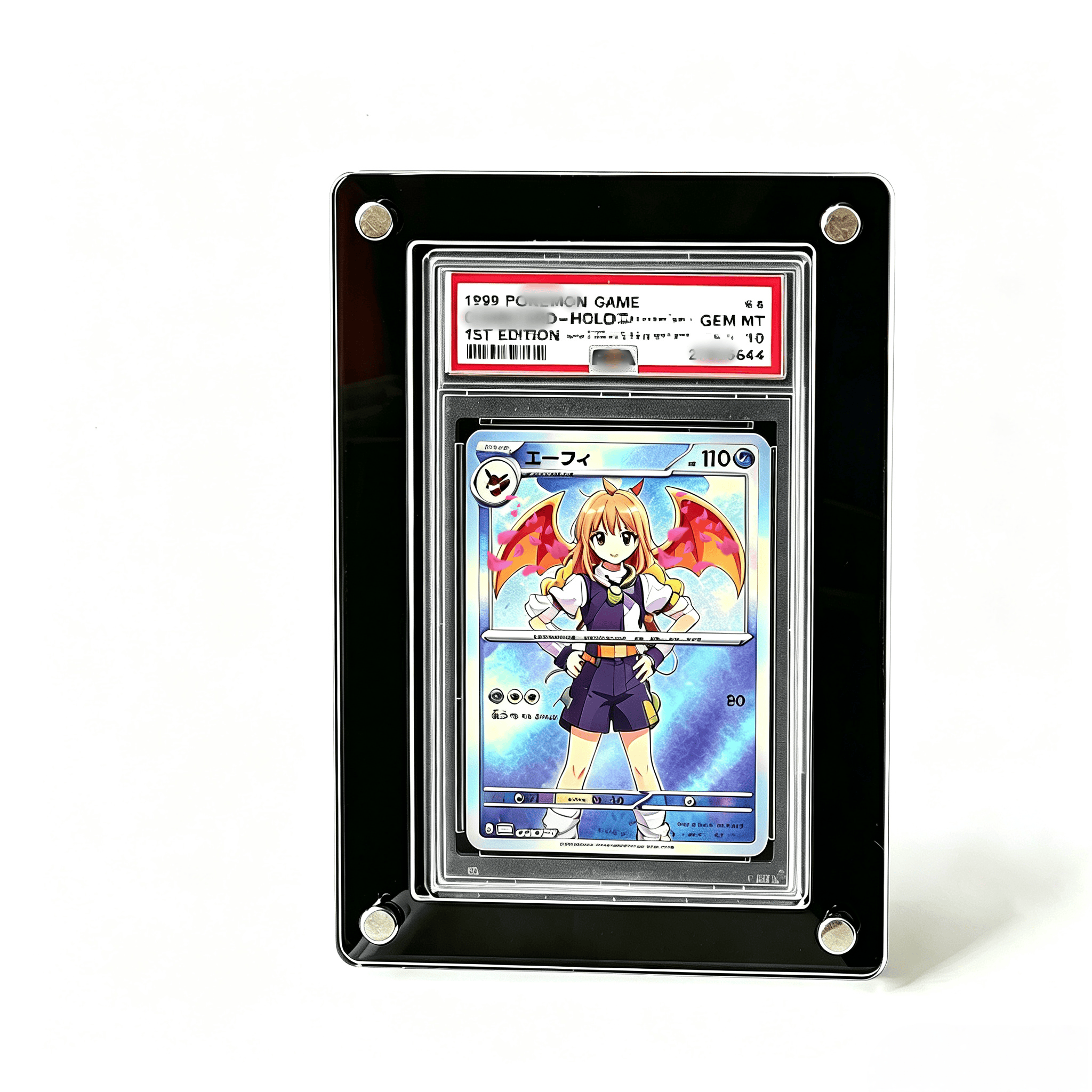 1-Slot Graded Card Stand Black - Graded Card Display recension och pris
