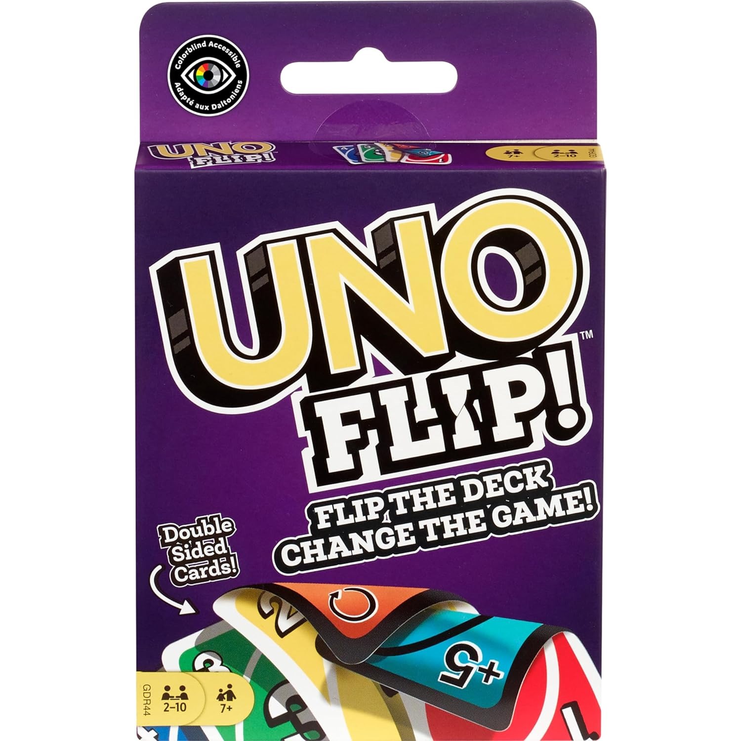 100% Original Mattel UNO Flip  - Graded Card Display recension och pris