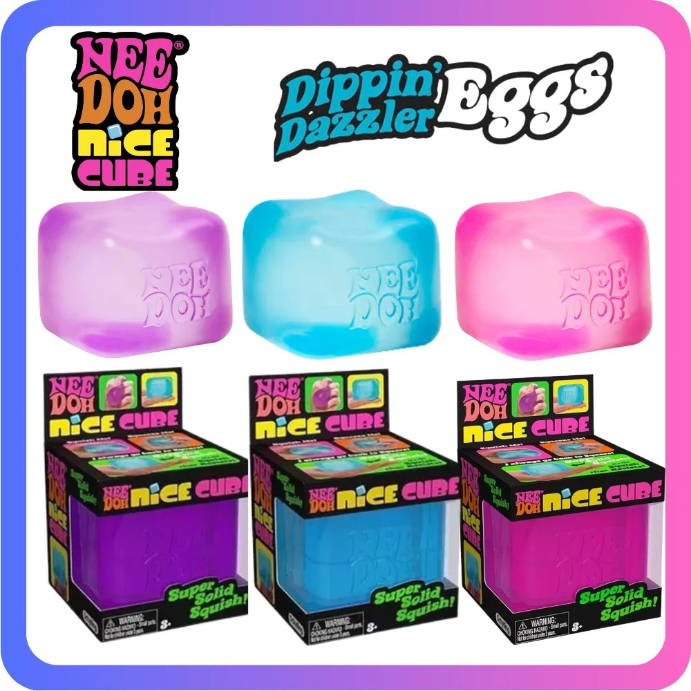 Trending Nee Doh Jellyfish & C - Fidget Cube Original recension och pris
