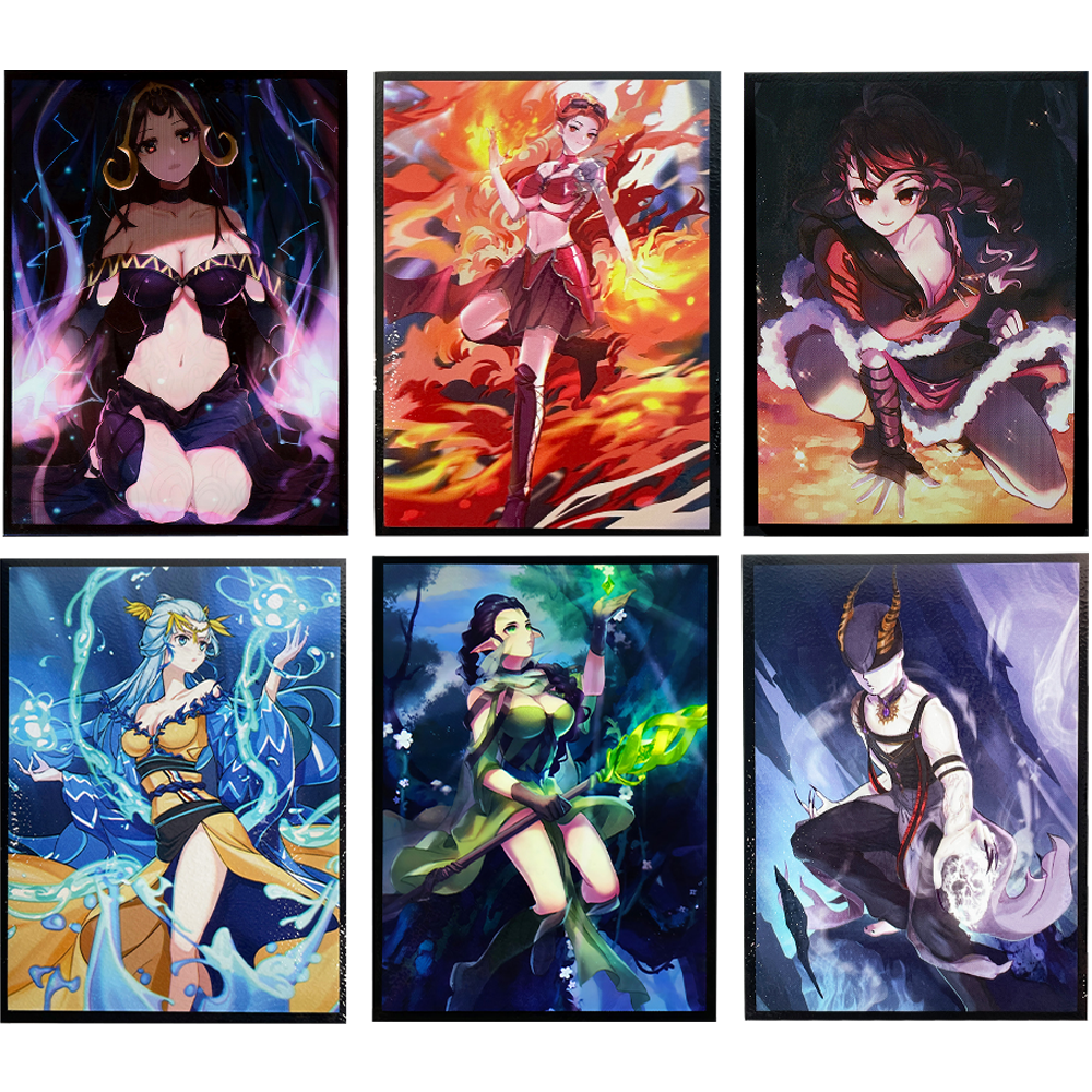 50PCS 66x91mm Art Character Ca - Card Penny Sleeve recension och pris