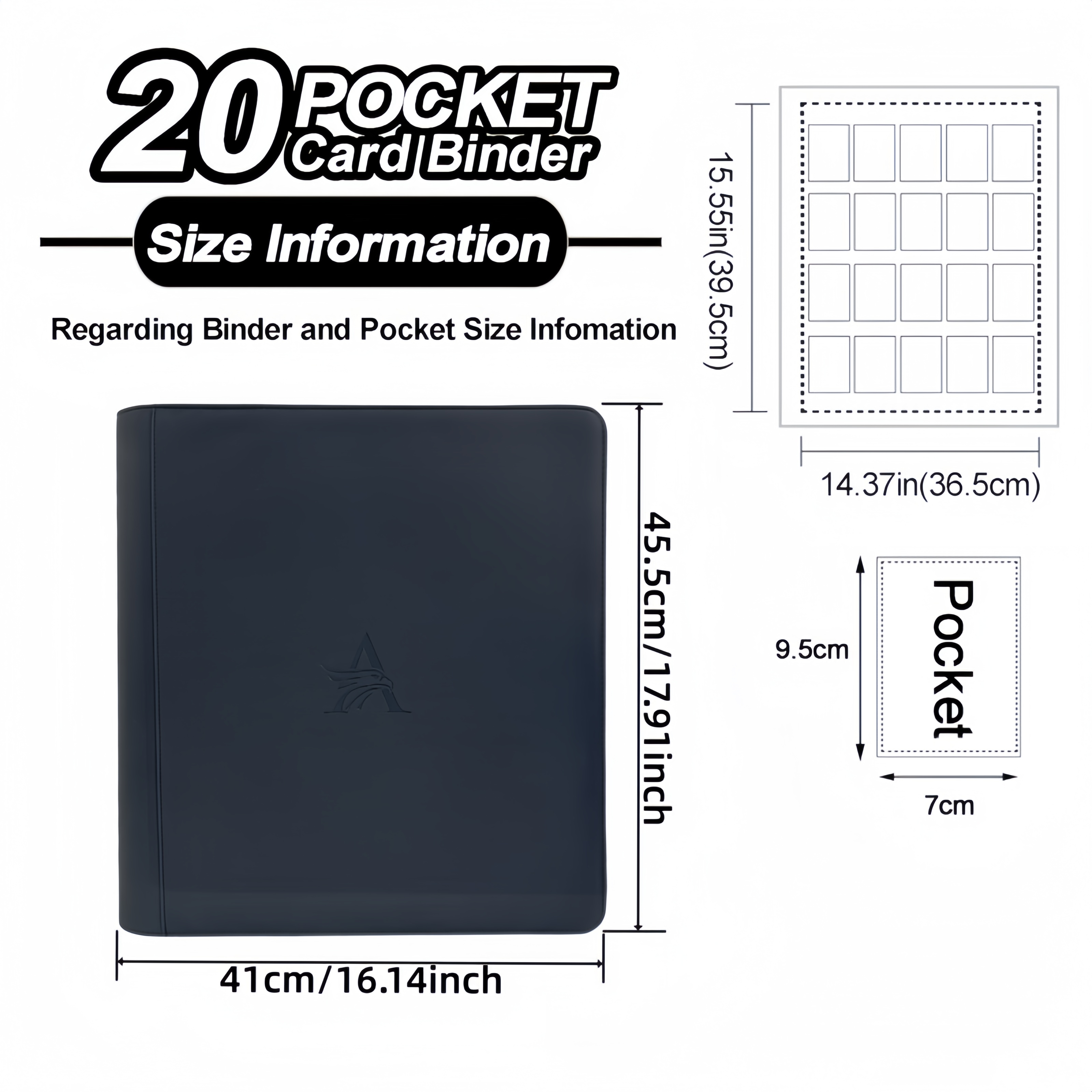 Premium 20 Pocket Card Binder  - Pokemon Binder Card recension och pris