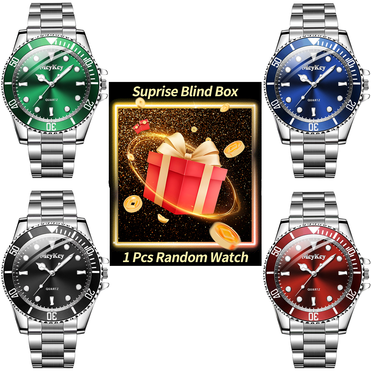1PC Surprise Mystery Watch Bli - Mystery Box Blind Bag recension och pris
