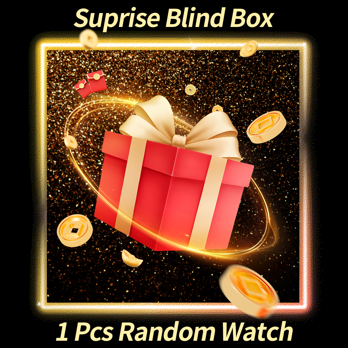 1PC Surprise Mystery Watch Bli - Mystery Box Blind Bag recension och pris