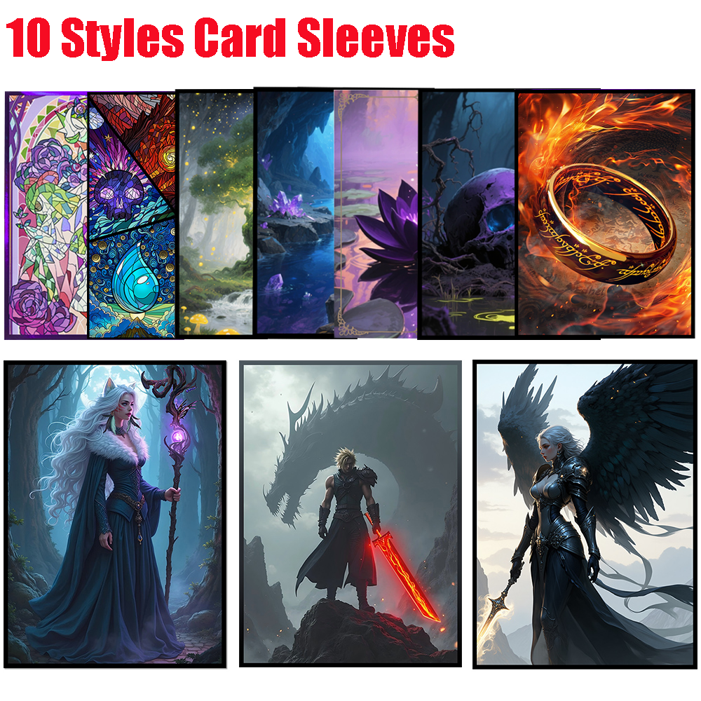 60pcs 66x91mm Multiple Styles  - Card Penny Sleeve recension och pris