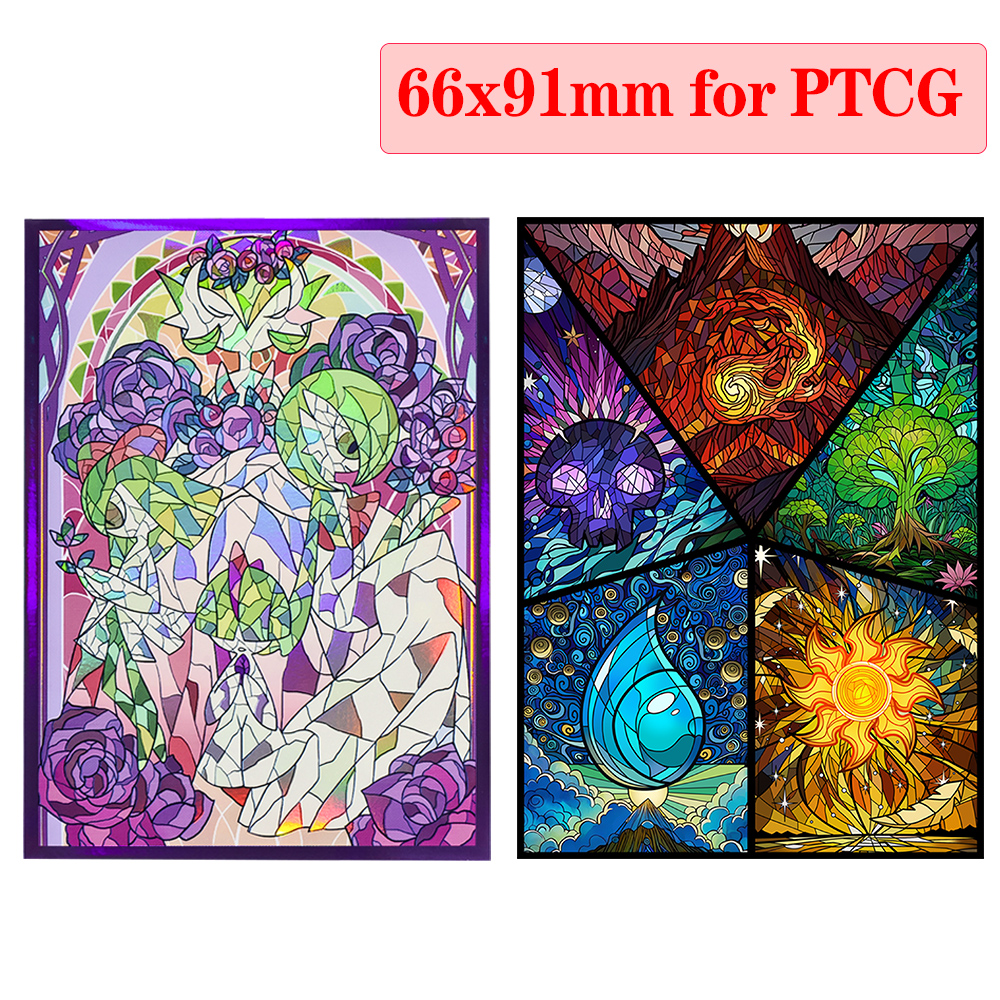 60pcs 66x91mm Multiple Styles  - Card Penny Sleeve recension och pris