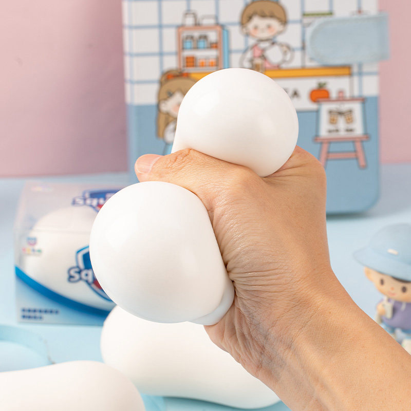 Soft Fake White Soap Squishy S - Fidget Cube Original recension och pris