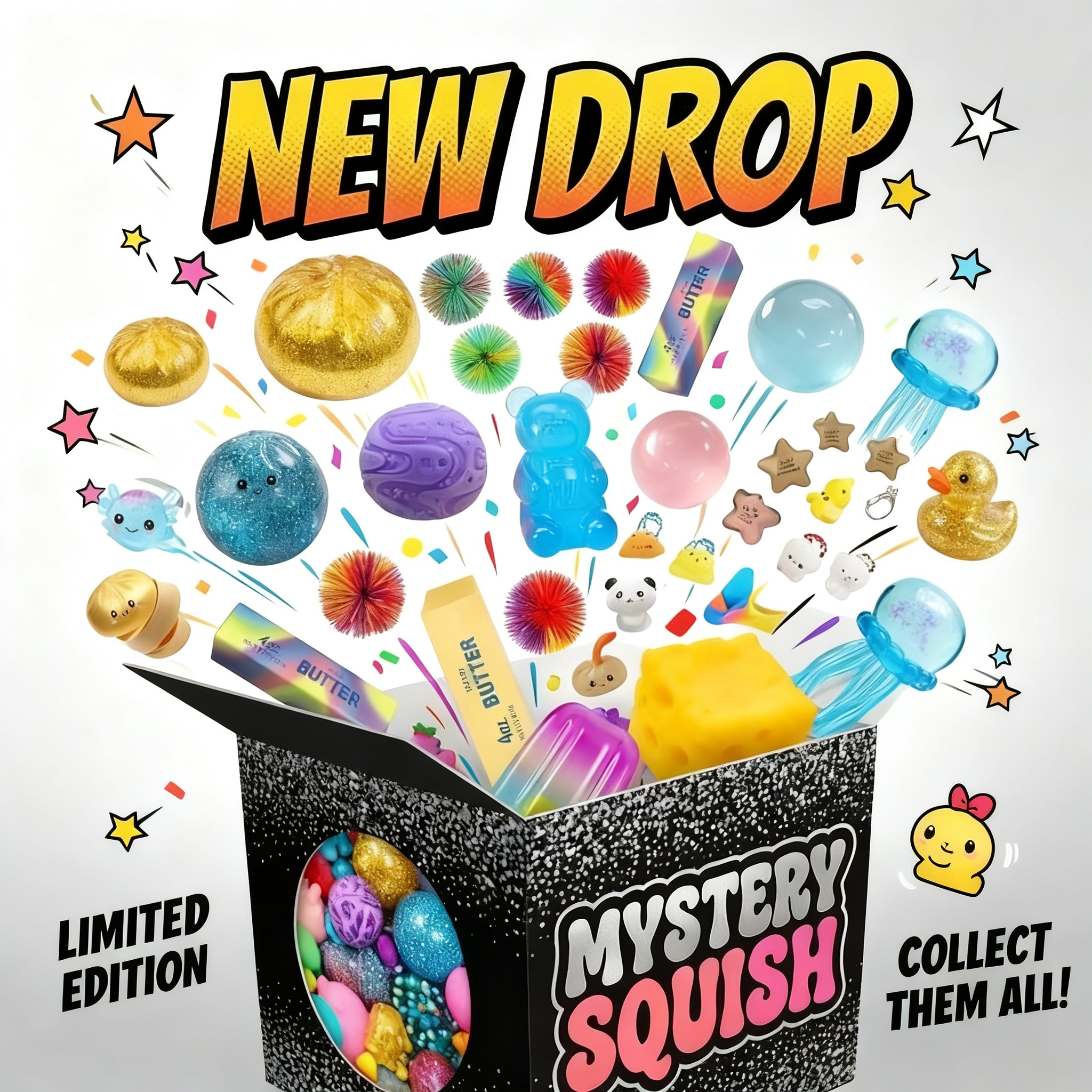 Squish Time Nee Doh Mystery Bl - Mystery Box Blind Bag recension och pris