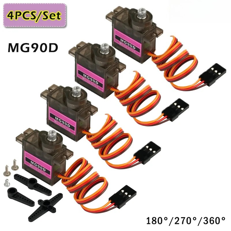 4CPS/Set 9g MG90D Micro Digita - Model Airplane Plastic recension och pris