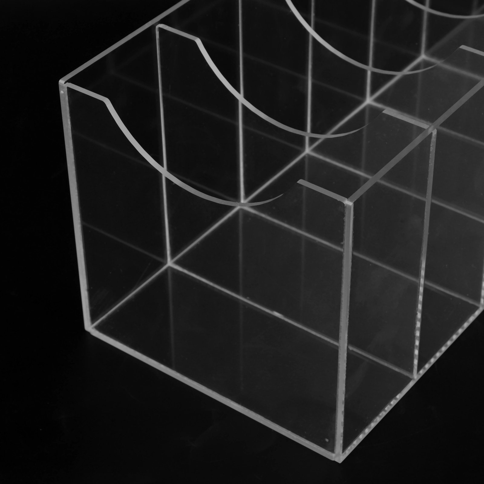 5-Compartment Acrylic Belt Org - Display Case Acrylic recension och pris