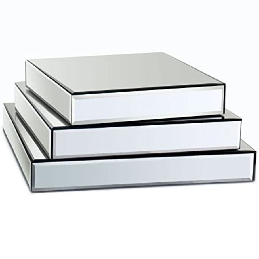 Mirror Display Riser Stands 3  - Display Risers Set recension och pris