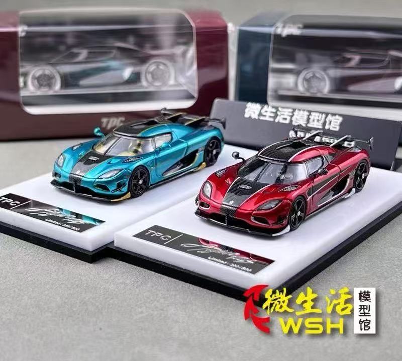 Ready stocksTPC 1/64  Agera RS - Die Cast Car 1 64 recension och pris