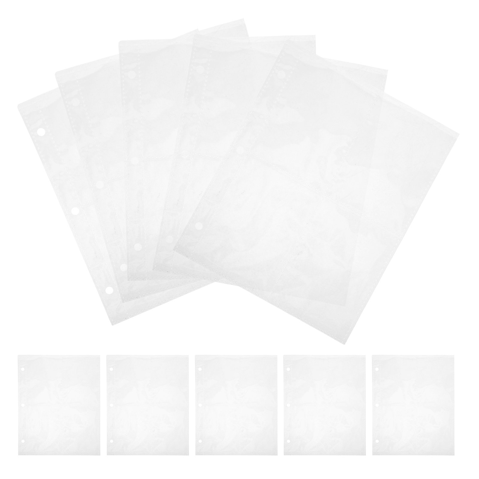 10Pcs Premium Transparent PP R - Trading Card Binder recension och pris