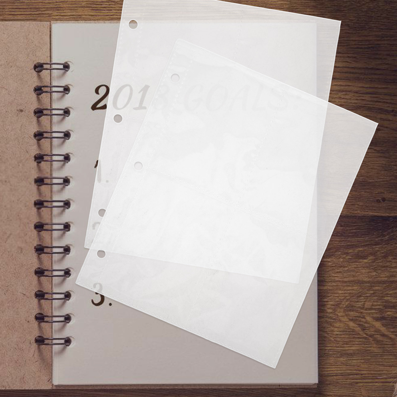10Pcs Premium Transparent PP R - Trading Card Binder recension och pris