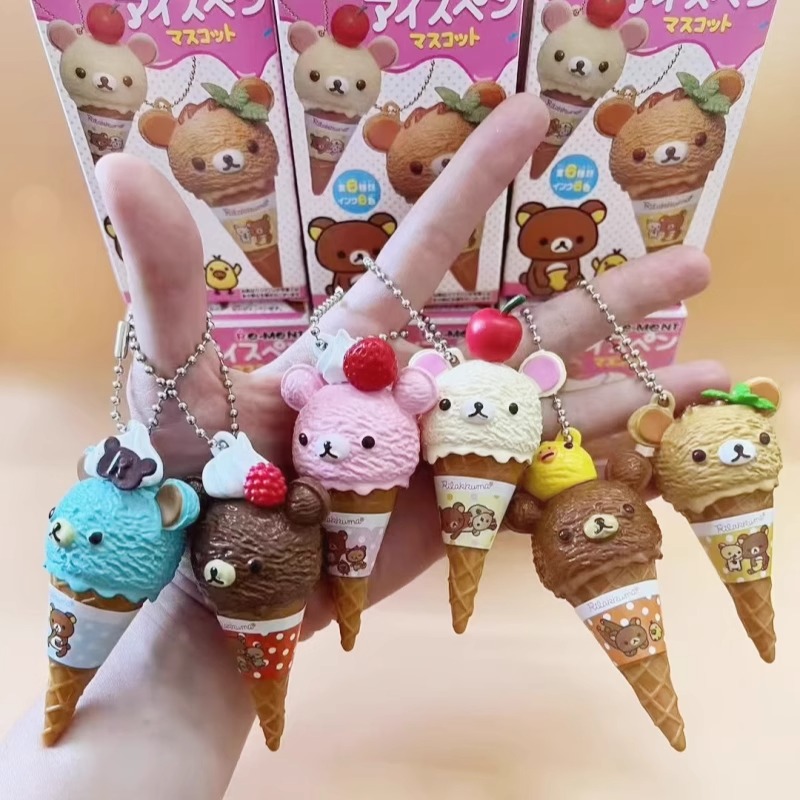 Anime Fiugre Rilakkuma Ice Cre - Capsule Toy Gashapon recension och pris