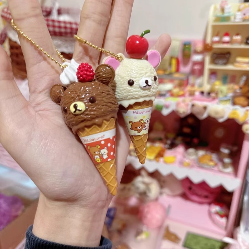 Anime Fiugre Rilakkuma Ice Cre - Capsule Toy Gashapon recension och pris