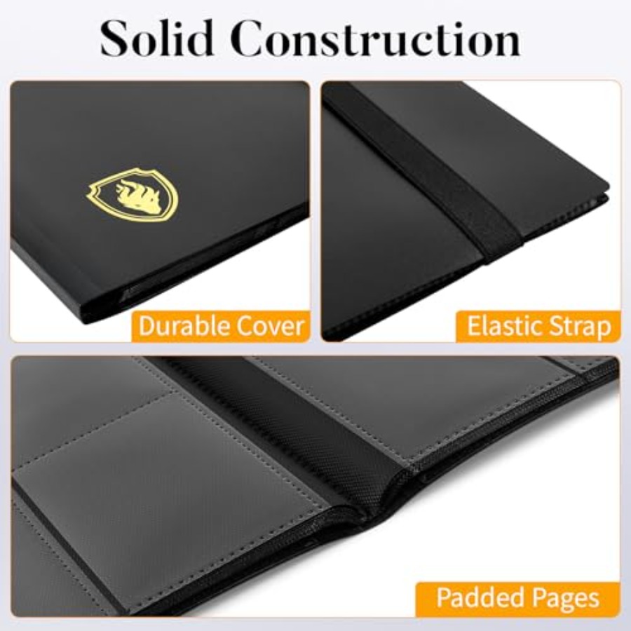 Heavy Duty Card Binder, 9 Pock - Trading Card Binder recension och pris