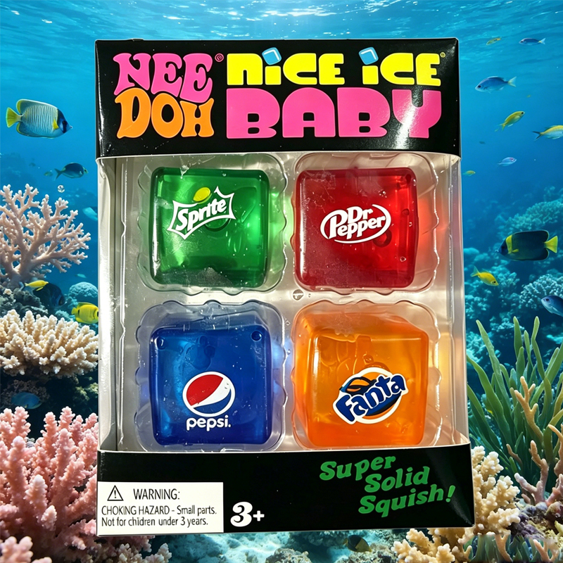 Squishy Schylling NeeDoh/* Nic - Fidget Cube Original recension och pris