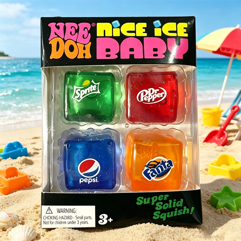 Squishy Schylling NeeDoh/* Nic - Fidget Cube Original recension och pris