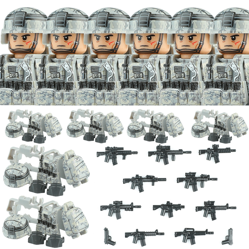 US Army Combat Uniform Special - Lego Minifigure Holder recension och pris