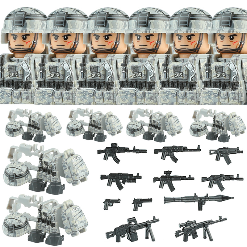 US Army Combat Uniform Special - Lego Minifigure Holder recension och pris