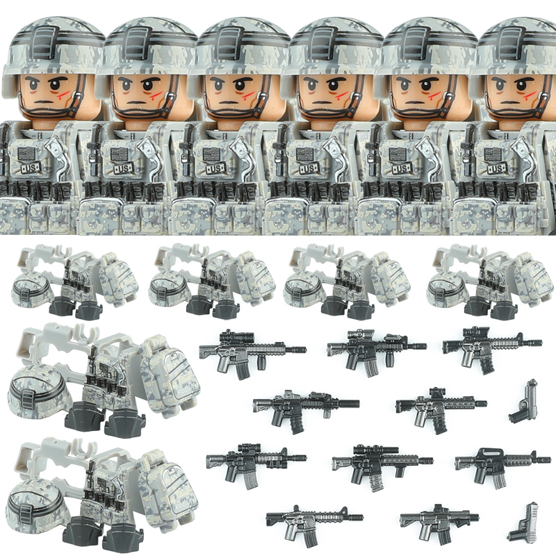 US Army Combat Uniform Special - Lego Minifigure Holder recension och pris