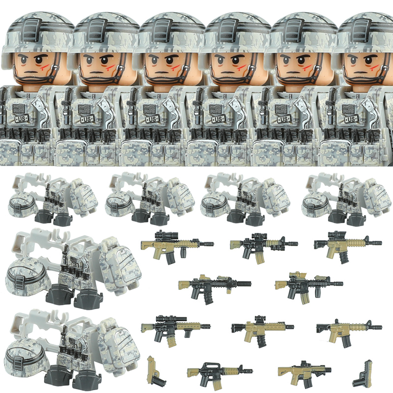 US Army Combat Uniform Special - Lego Minifigure Holder recension och pris