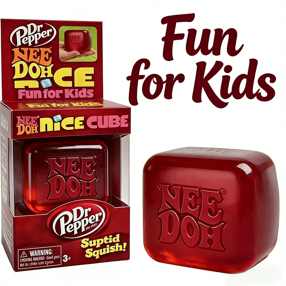 Dr Pepper & Schylling Nee Doh  - Fidget Cube Original recension och pris