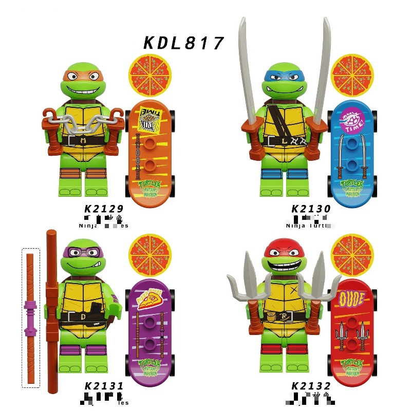KDL831 cartoon series Teenage  - Building Block Mini recension och pris