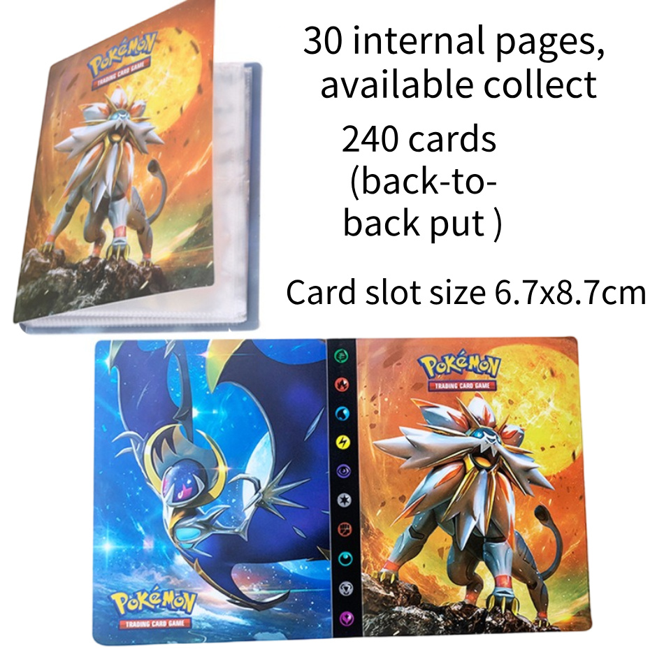 2026 New POKEMONES Cards Album - Pokemon Binder Card recension och pris