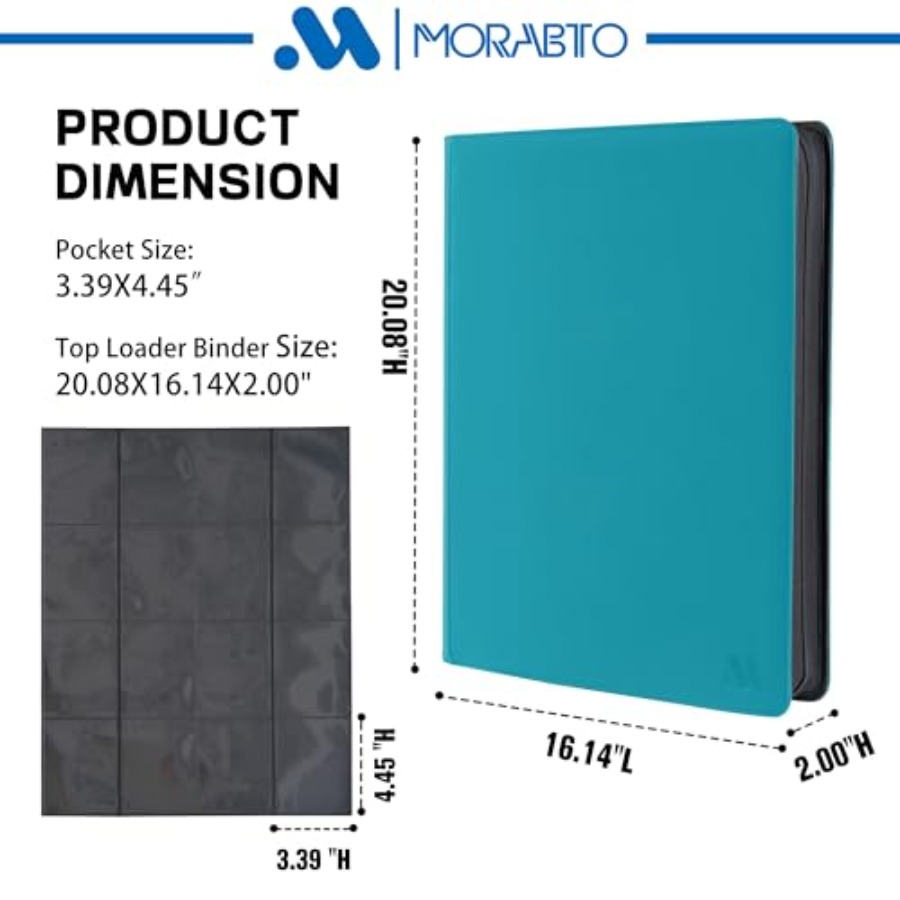 Toploader Binder Holds 640 Top - Card Top Loader recension och pris